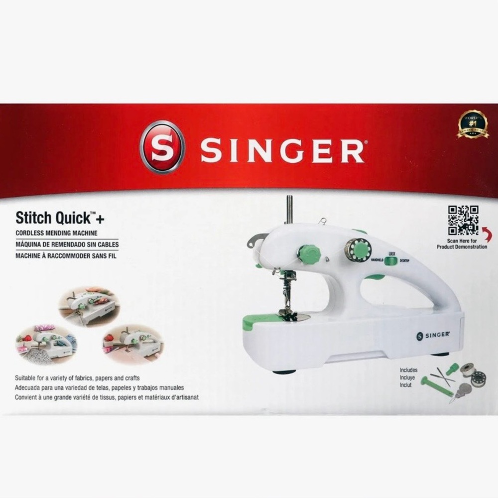 Singer Stitch Sew Quick + Portable Sewing Machine, battery operated, NEW in Box - Picture 2 of 11